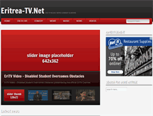 Tablet Screenshot of eritrea-tv.net